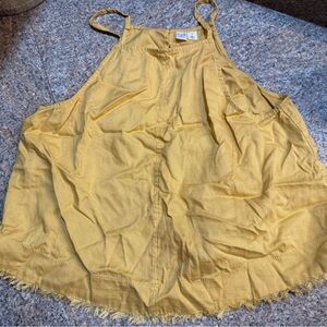 Melrose and Market Mustard Yellow Top